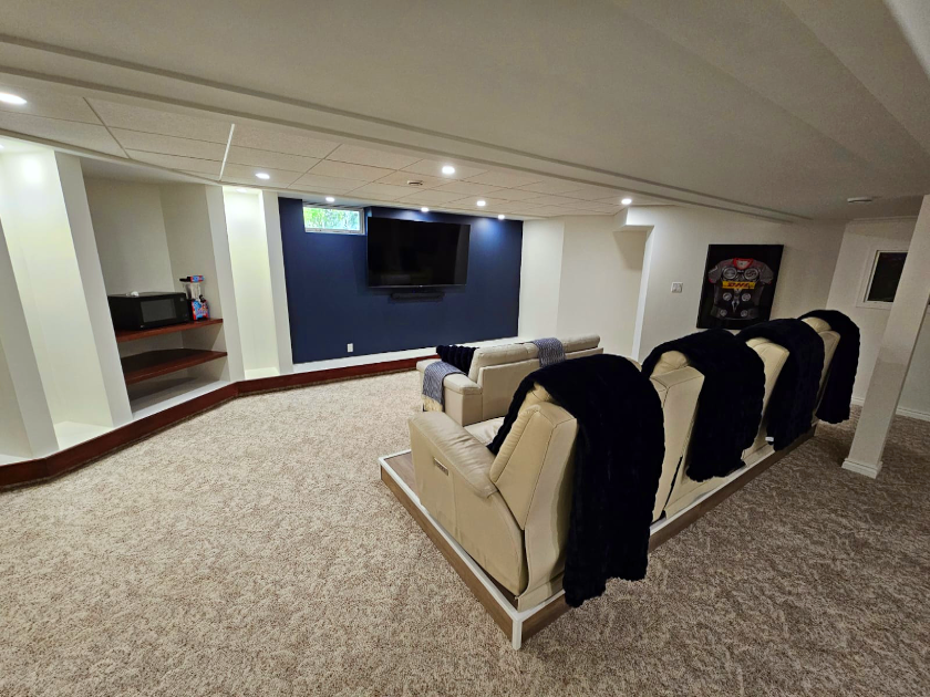 Basement Development & Renovation Winnipeg to Selkirk